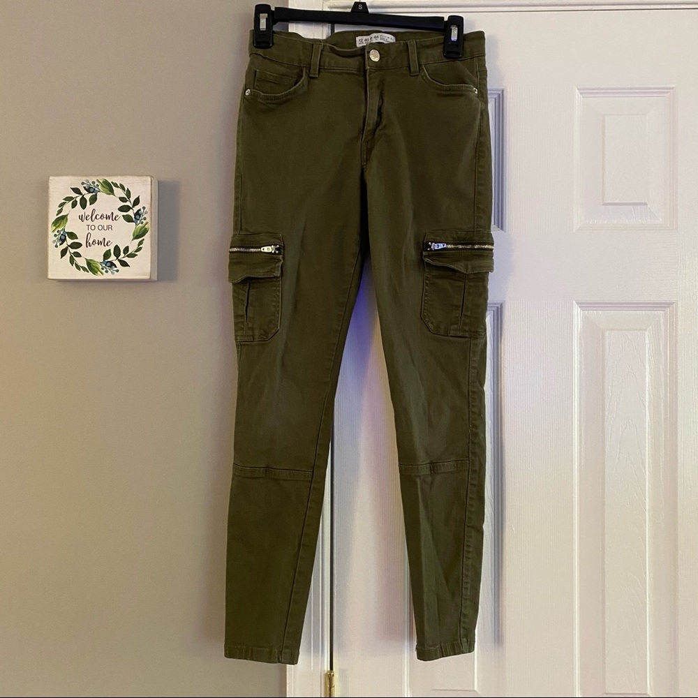 Denim Co Olive Cargo Pants